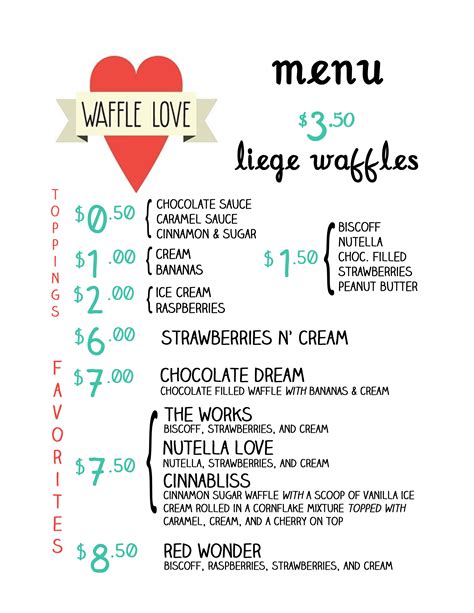 waffle love south jordan|waffle love menu.